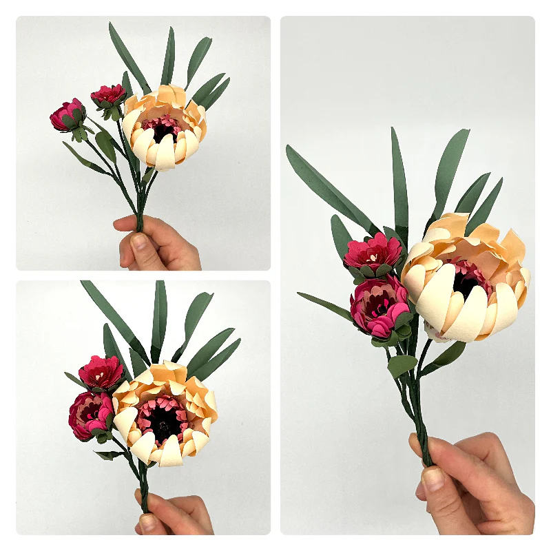 Bouquet de fleurs avec son feuillage #4